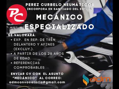 Empleos  Mecnico Especializado